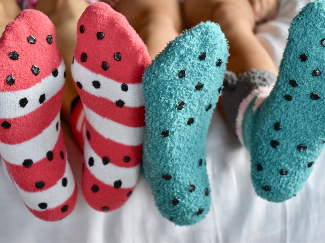 How to DIY Your Own Non-Slip Socks