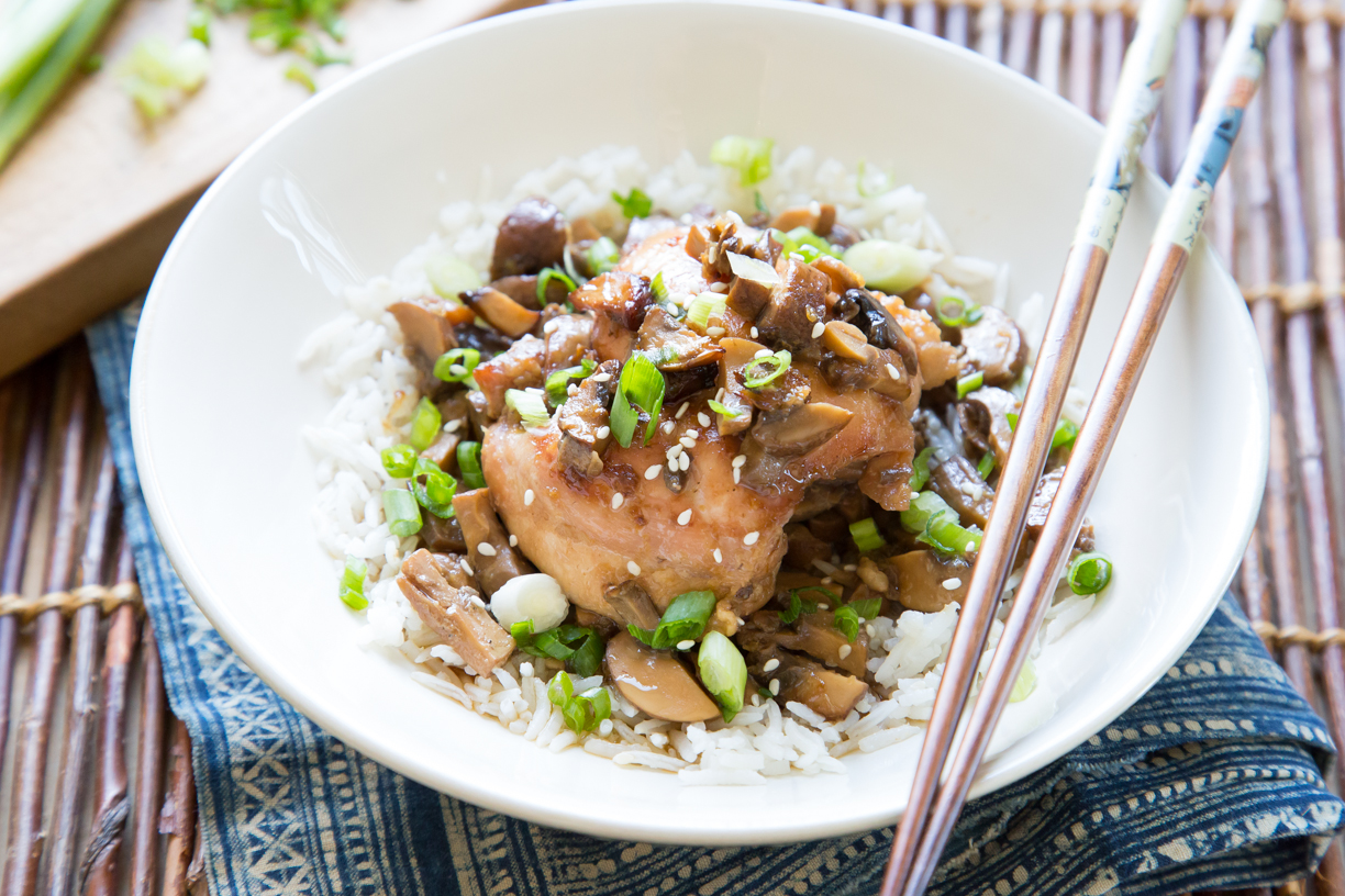 Soy Ginger Chicken Thighs Recipe