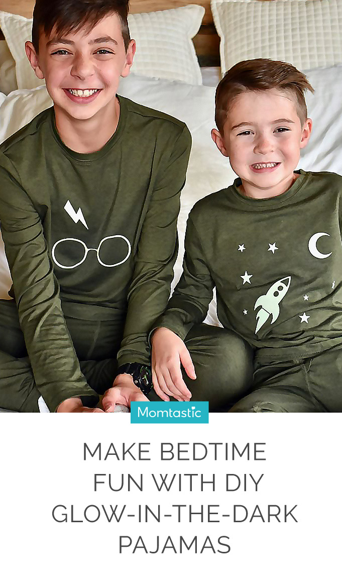 Make Bedtime Fun With DIY Glow-in-the Dark Pajamas