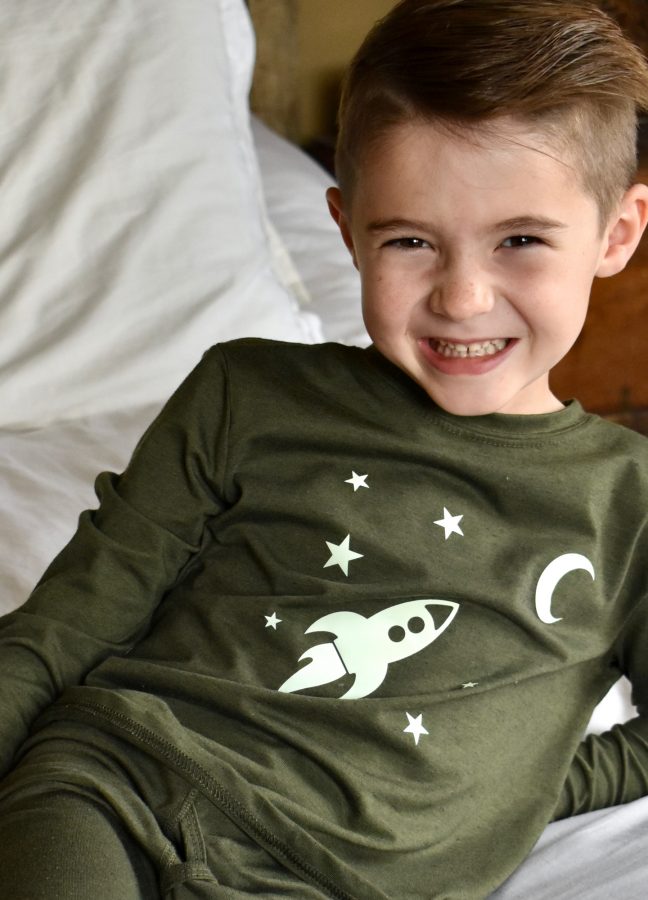 Light Up The Night In DIY Glow In The Dark Pajamas