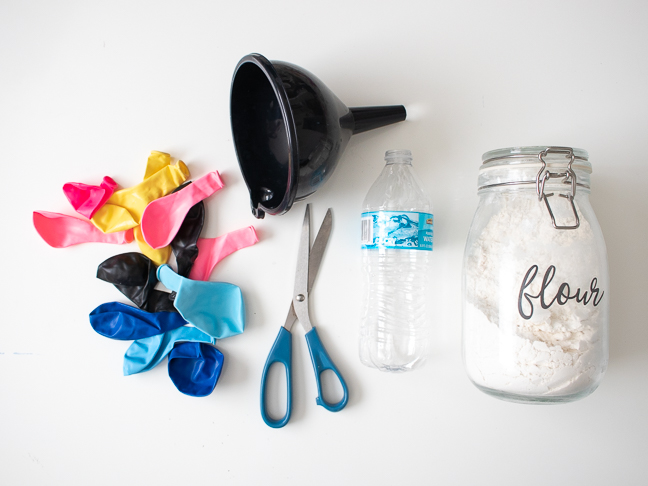 Make a Set of Squishy Stress Balls for Sensory Play