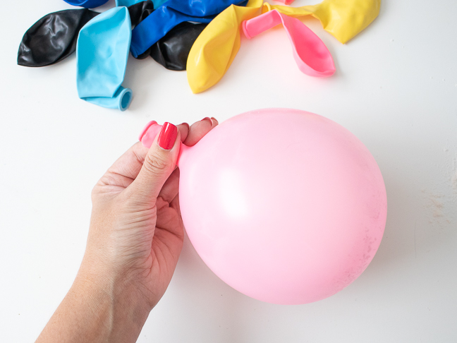 Make a Set of Squishy Stress Balls for Sensory Play