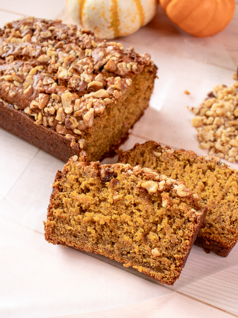 Easy Dairy Free, Gluten Free Pumpkin Bread