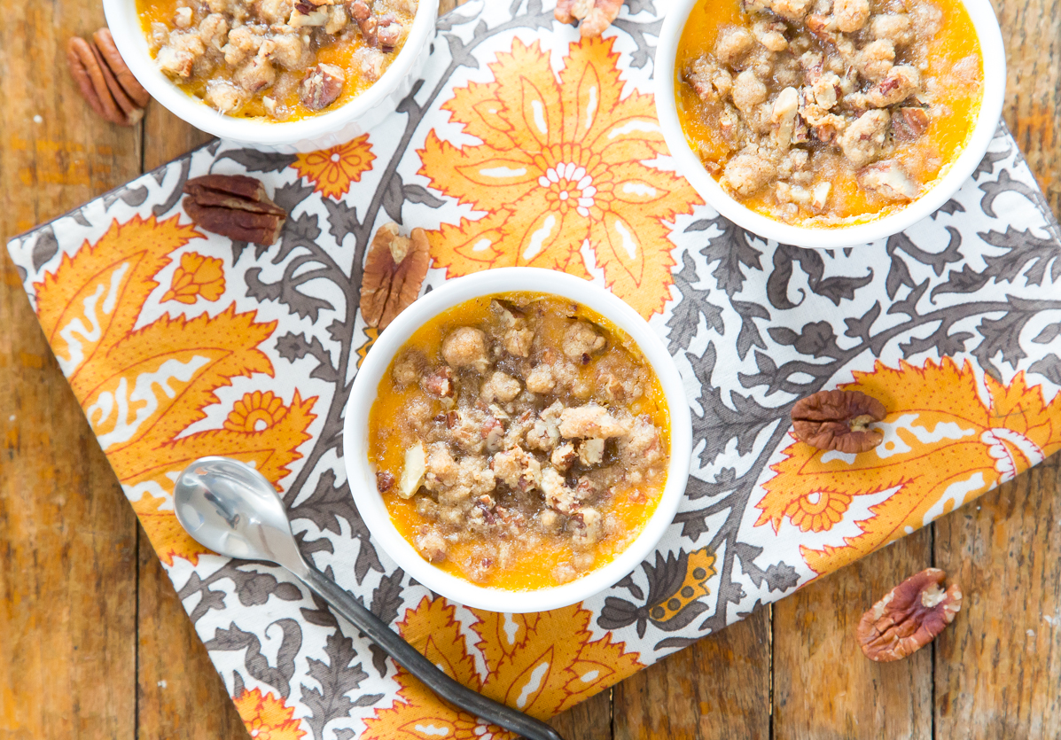 Individual Sweet Potato Casseroles