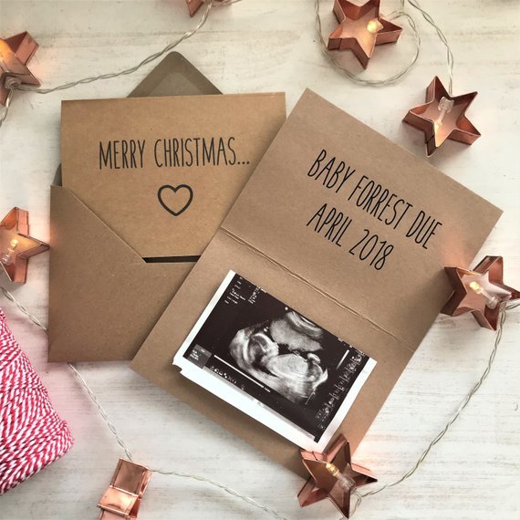 Holiday Themed Pregnancy Announcement Ideas Gallery