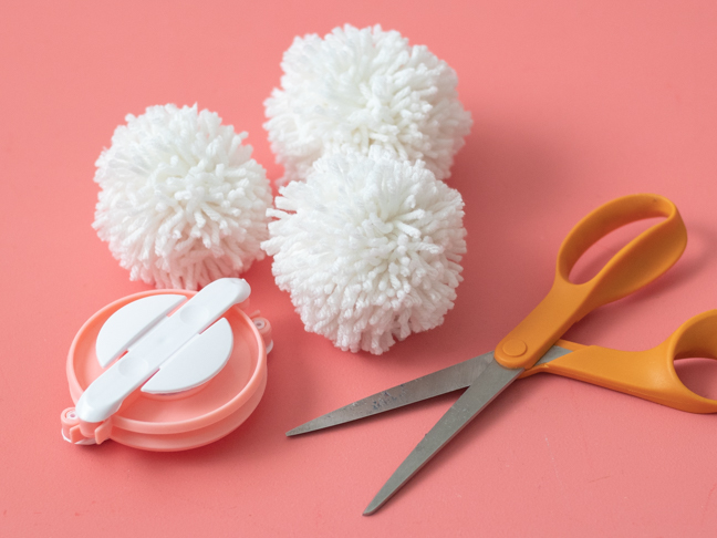 Kids will Love Having an Indoor Snowball Fight with Pom Poms!