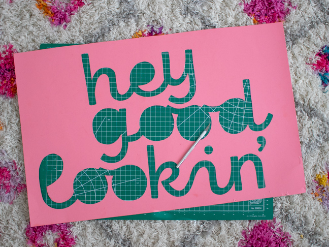 Customize your Doormat with this Easy DIY Technique