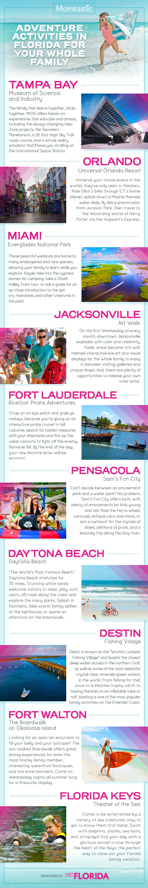 Adventure Activities in Florida for Your Whole Family