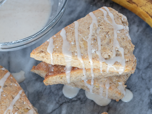 Make these Banana Bread Scones for Easy Morning Treats