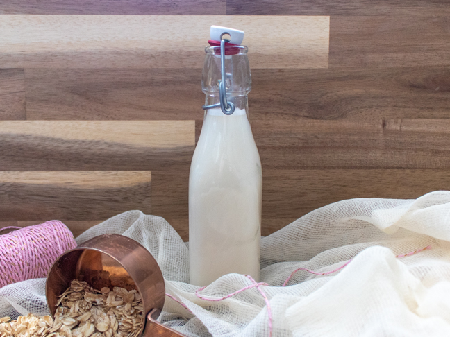 Make this Easy 5-Minute Oat Milk for the Week