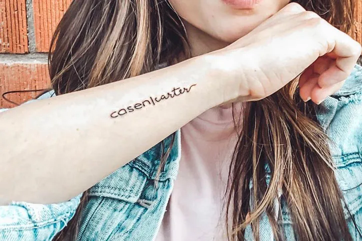 Girl Gets Note Tattoo After Her Mom Dies  POPSUGAR Love  Sex