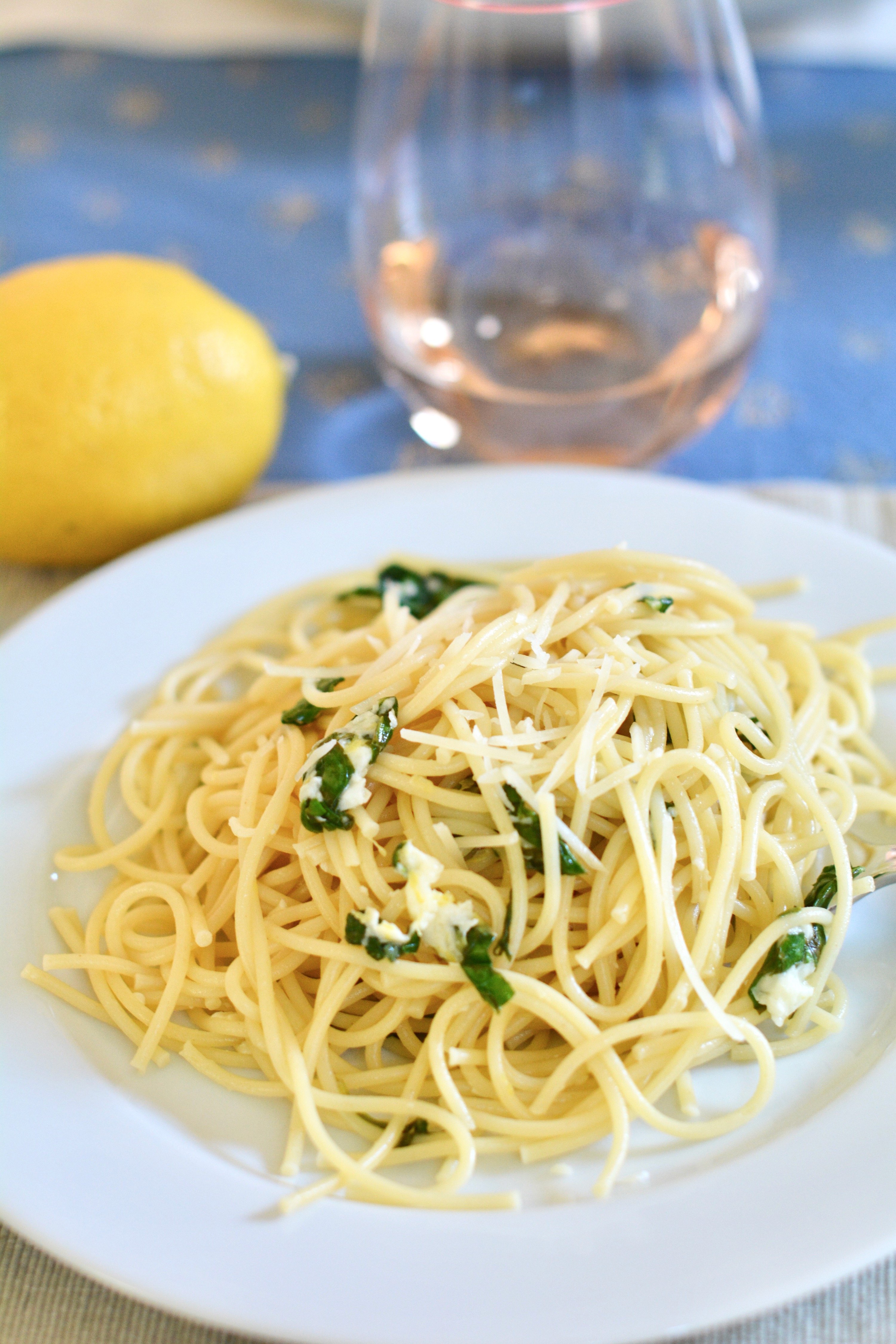 Lemony Spaghetti