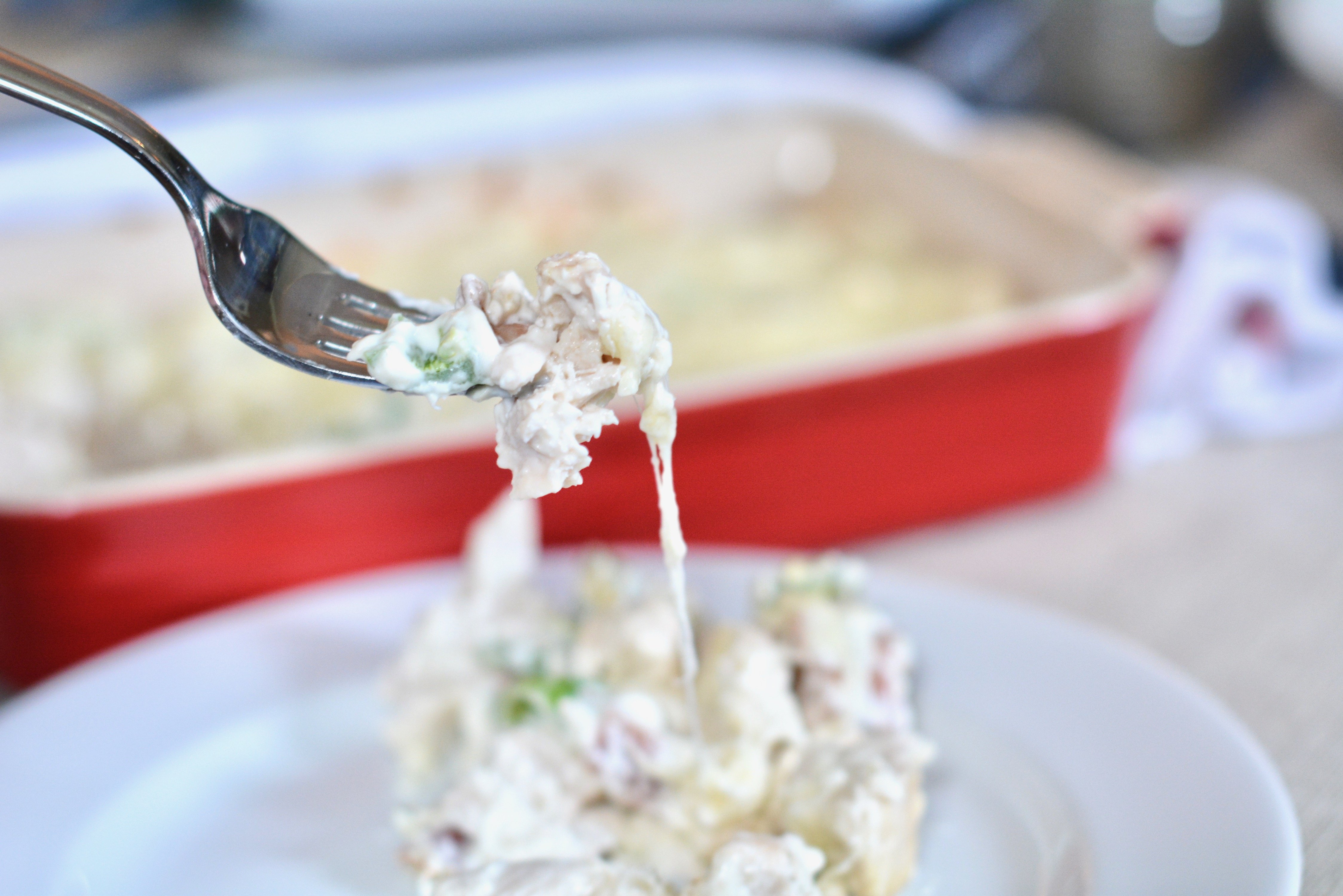 Chicken JalapeÃ±o Popper Casserole