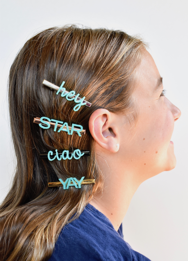 How To Make A DIY Hair Clip To Rock The Season’s Hottest Hair Trend