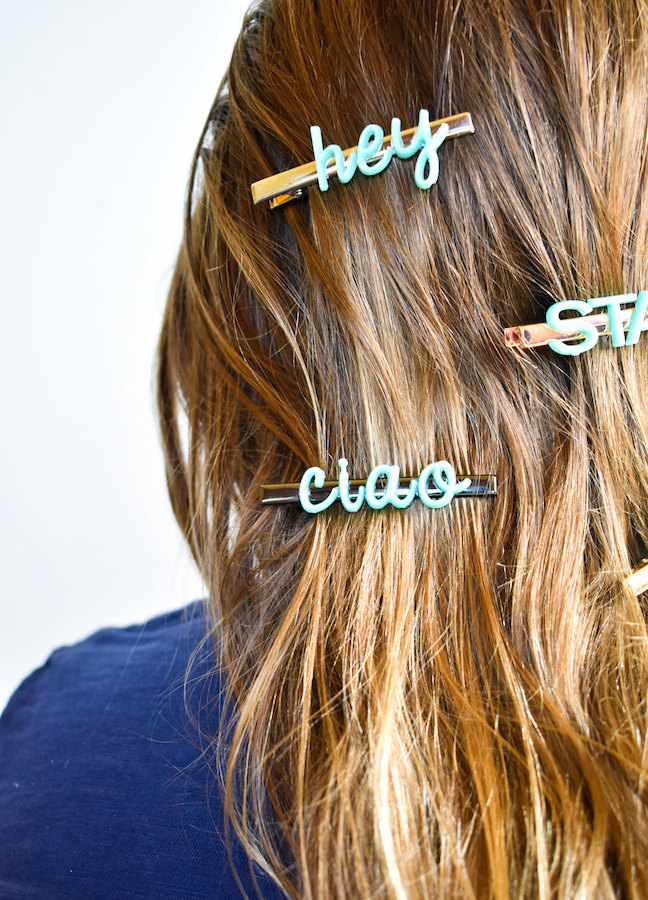 How To Make A DIY Hair Clip To Rock The Season’s Hottest Hair Trend