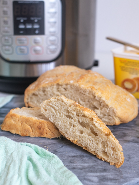 Make this Instant Pot Bread Recipe in Half the Time