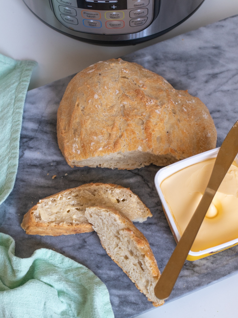 Make this Instant Pot Bread Recipe in Half the Time