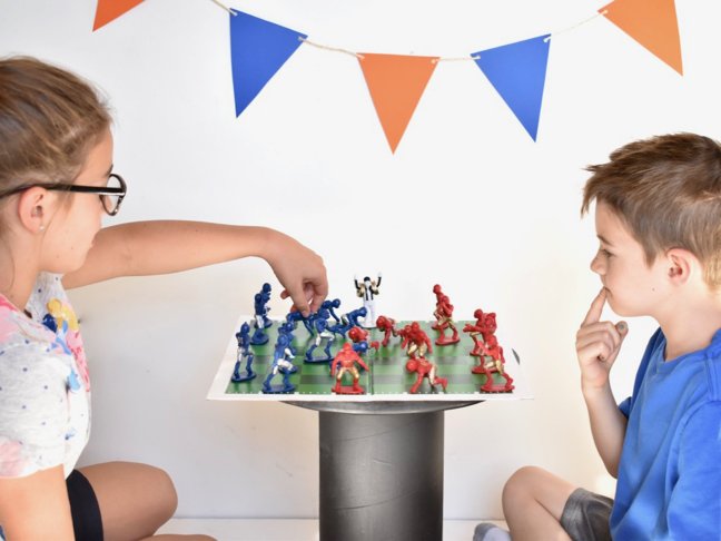 From Firstdowns To Touchdowns, This DIY Football Checkers Has It All