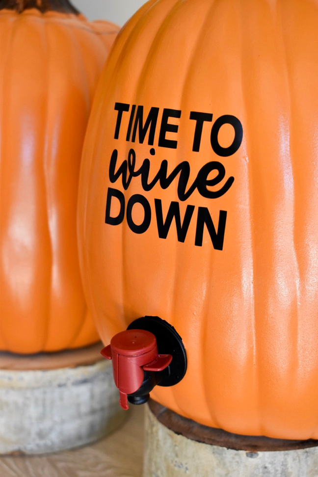 This Fall’s Must-Have Bar Accessory: A DIY Pumpkin Wine Dispenser