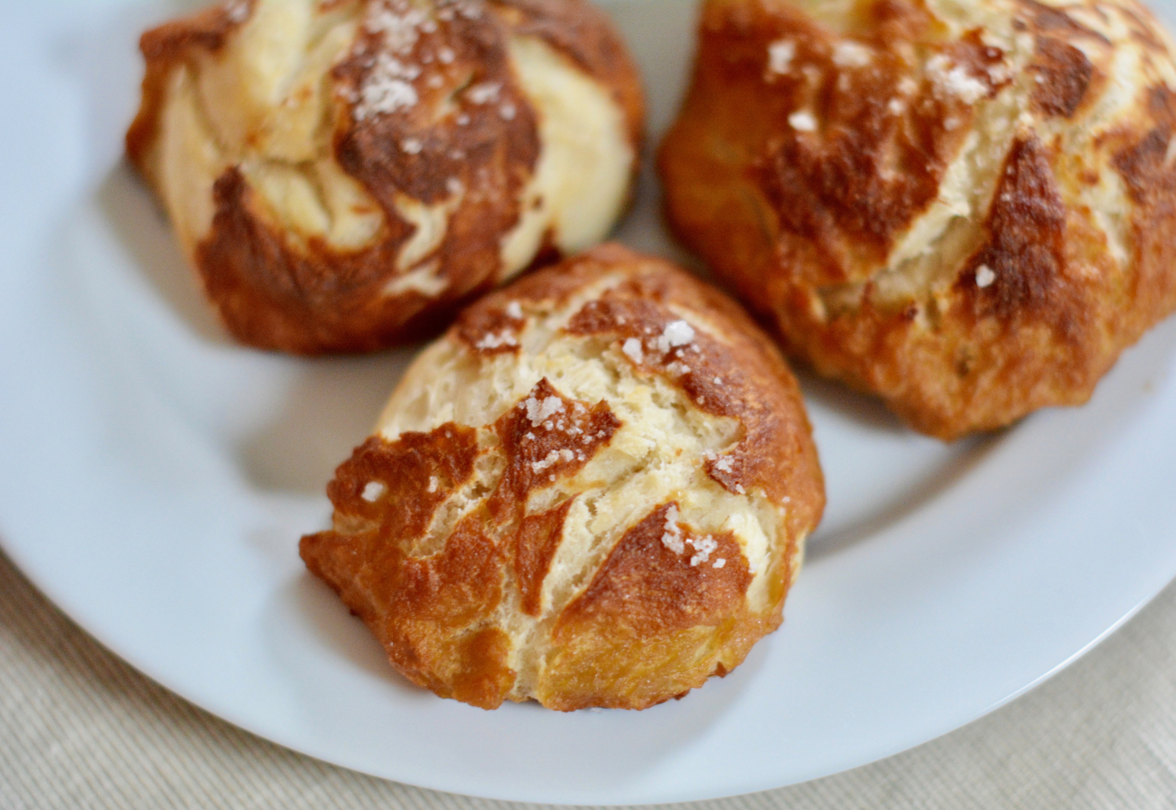 Soft Pretzel Buns