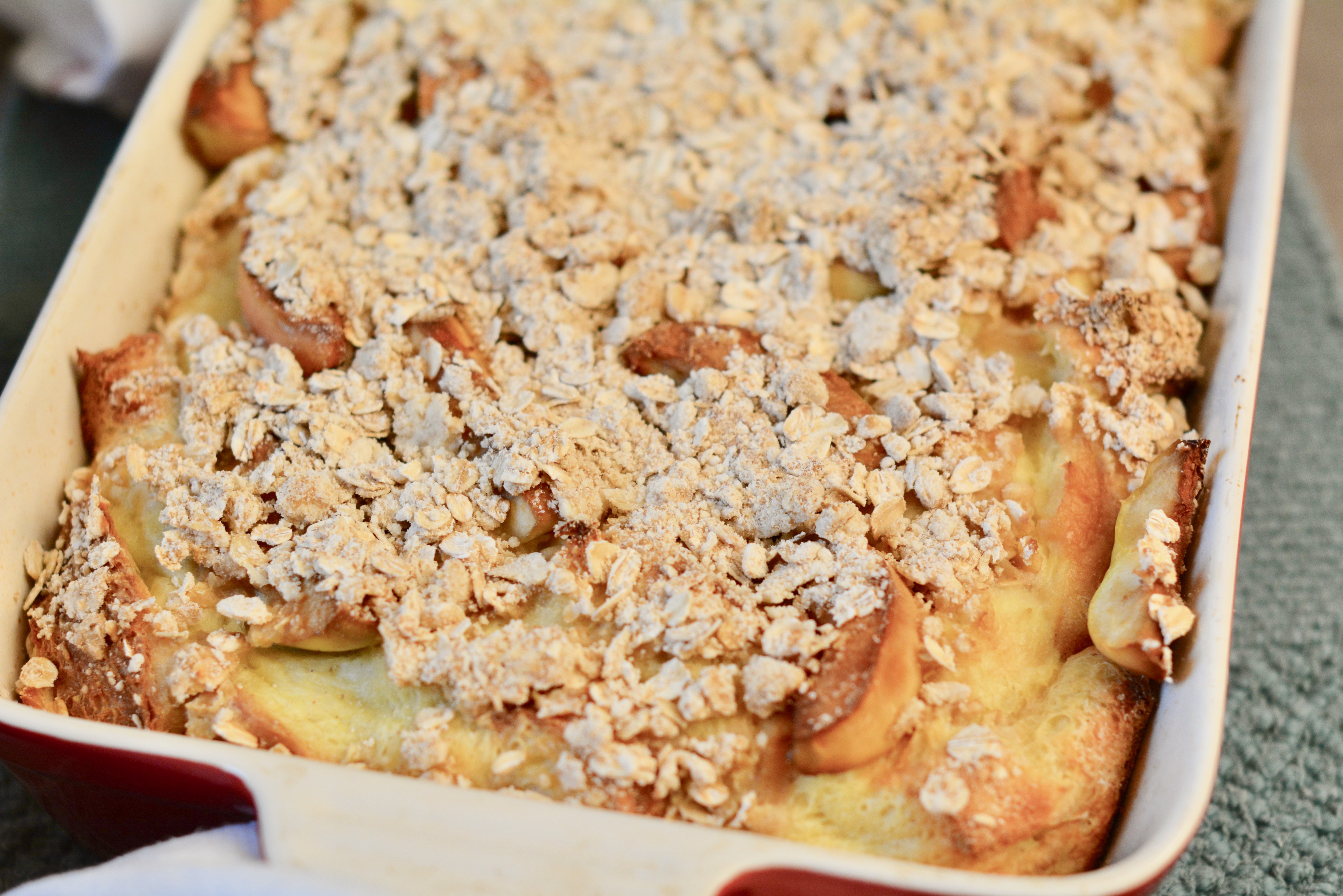 Apple Pie French Toast Casserole