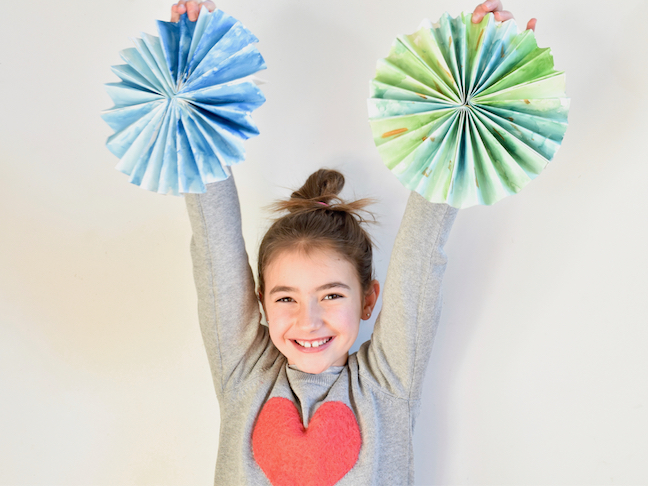 How To Make DIY Paper Pinwheels With Kids