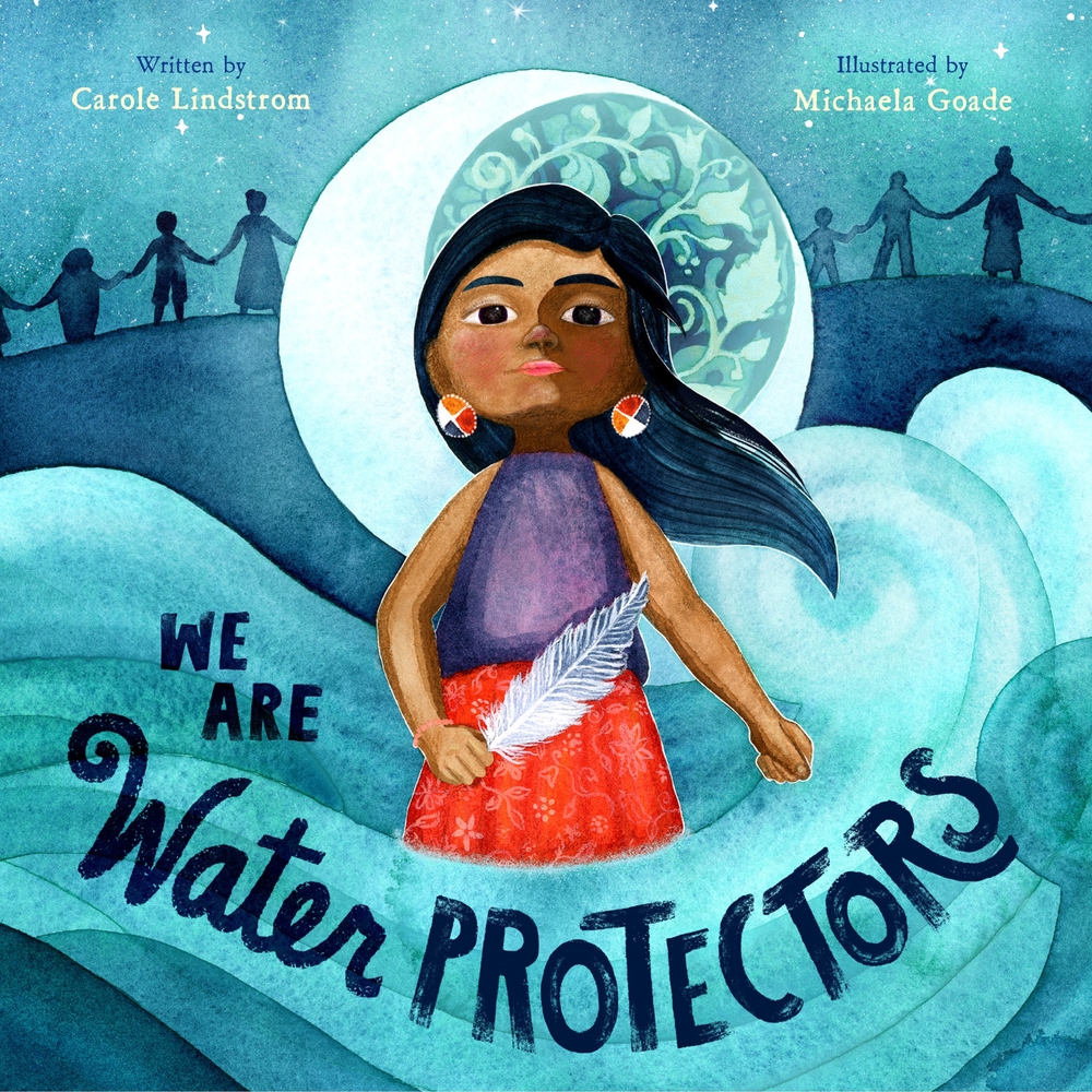 How to Make Sure Your Kids Have a Diverse Bookshelf (and Actually Read from It) @letmestart on @itsMomtastic | Raising readers, kind kids, and encouraging empathy. Featuring the book We Are Water Protectors by Carole Lindstrom; Illustrated by Michaela Goade