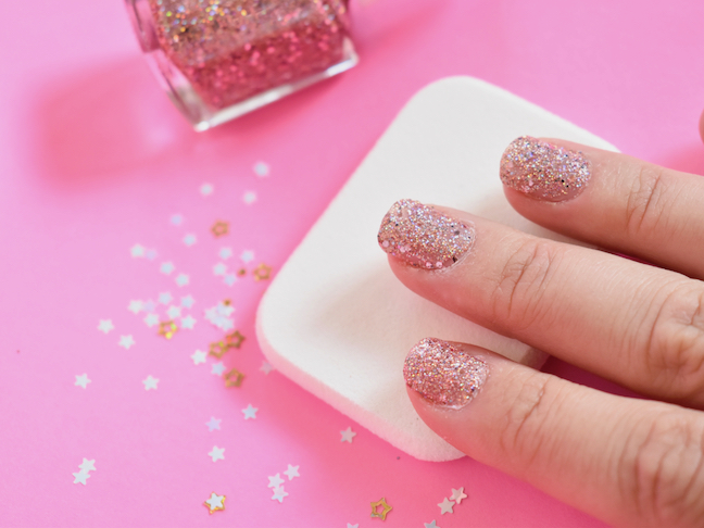 Skip The Nail Salon: Here’s The Secret For The Best Glitter Nail Polish At Home