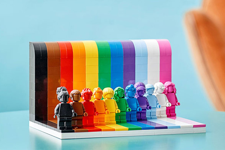 LEGO pride month