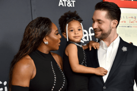 Serena Williams, Olympia Ohanian, and Alexis Ohanian