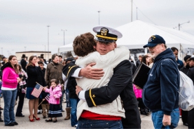 Navy Sailor Returns Home