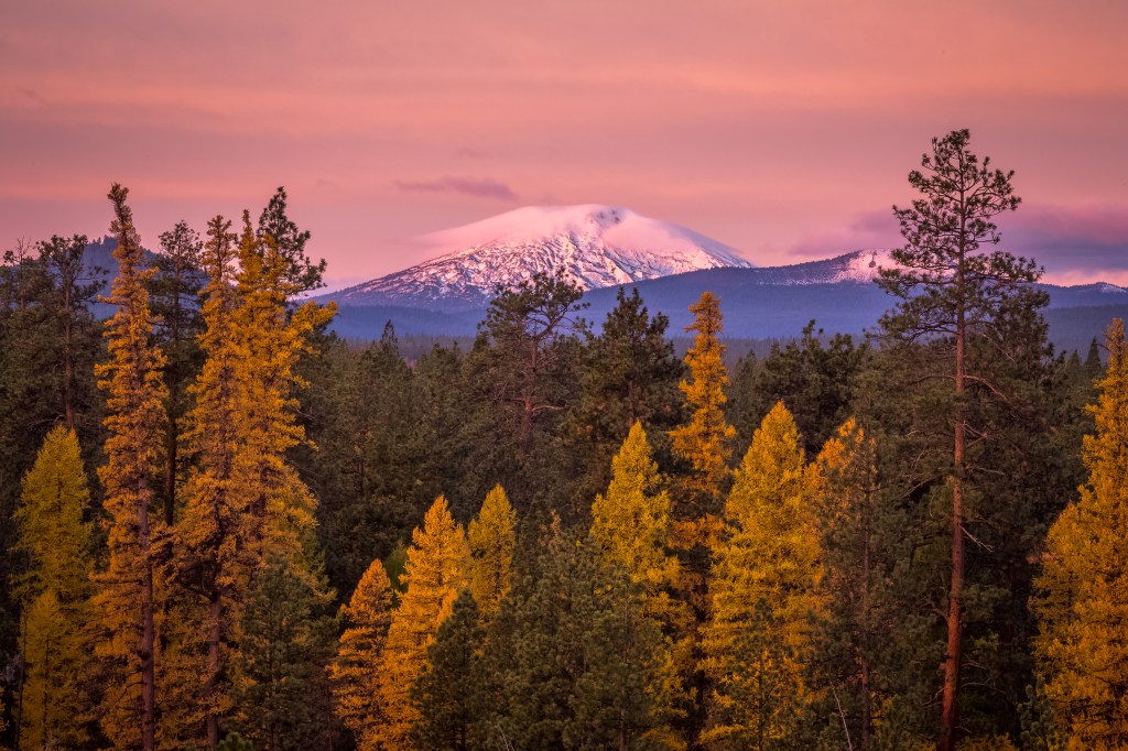 Fall places in Oregon