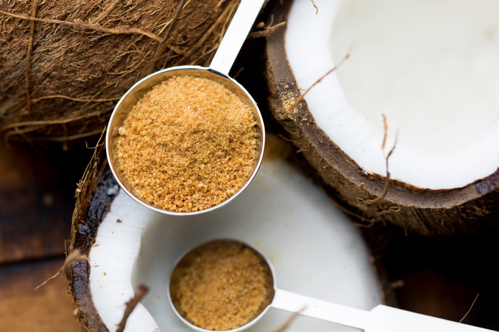 Coconut sugar as sugar substitute