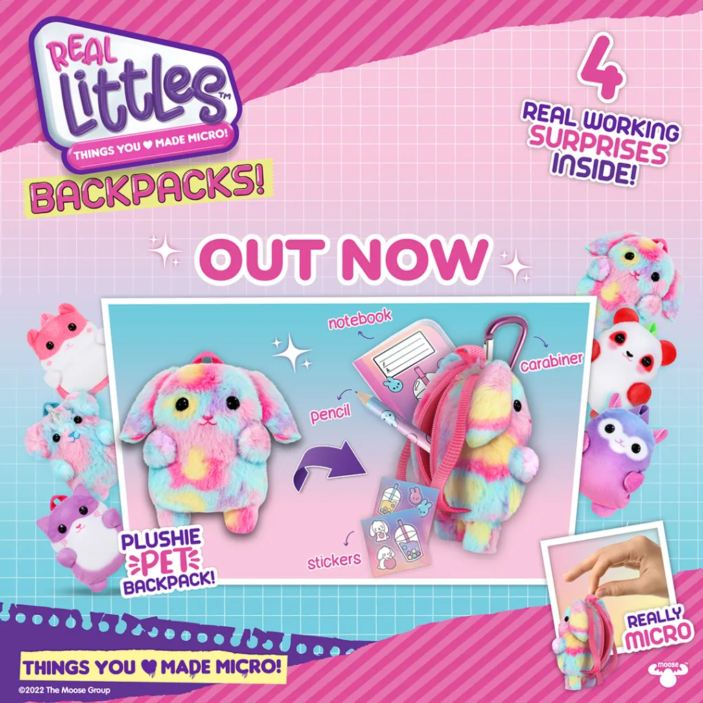  REAL LITTLES - Collectible Micro Backpack and Micro