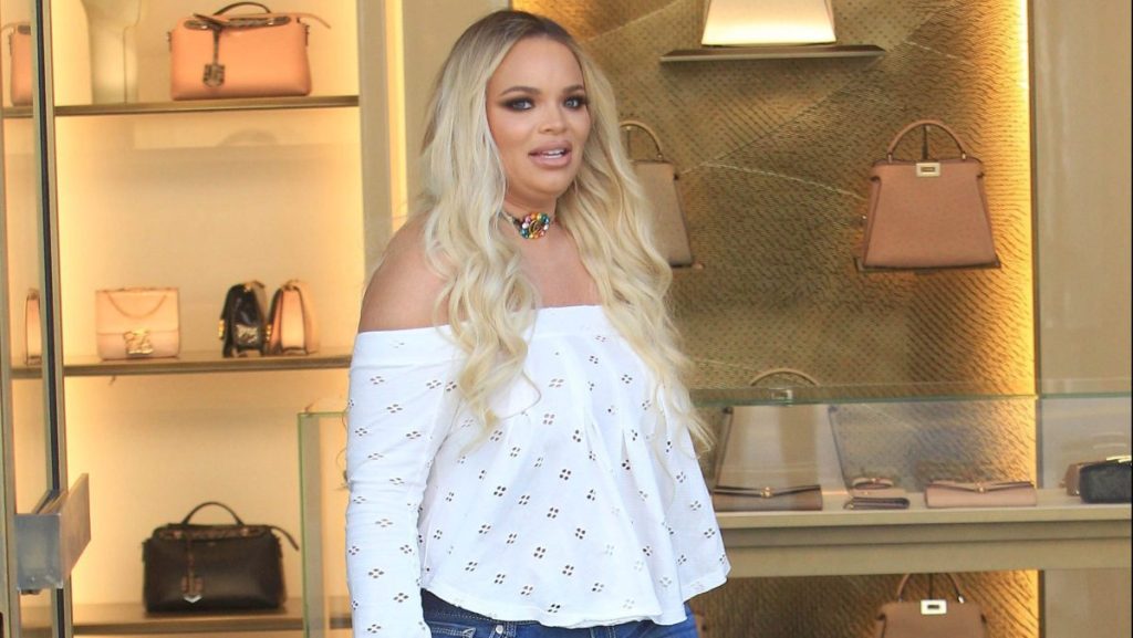 Trisha Paytas is seen on December 17, 2019 in Los Angeles, California.