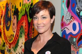 Actress Kim Rhodes attends "Hollywood Love Letters" Artist Reception at ArcLight Cinemas on July 11, 2013 in Hollywood, California.