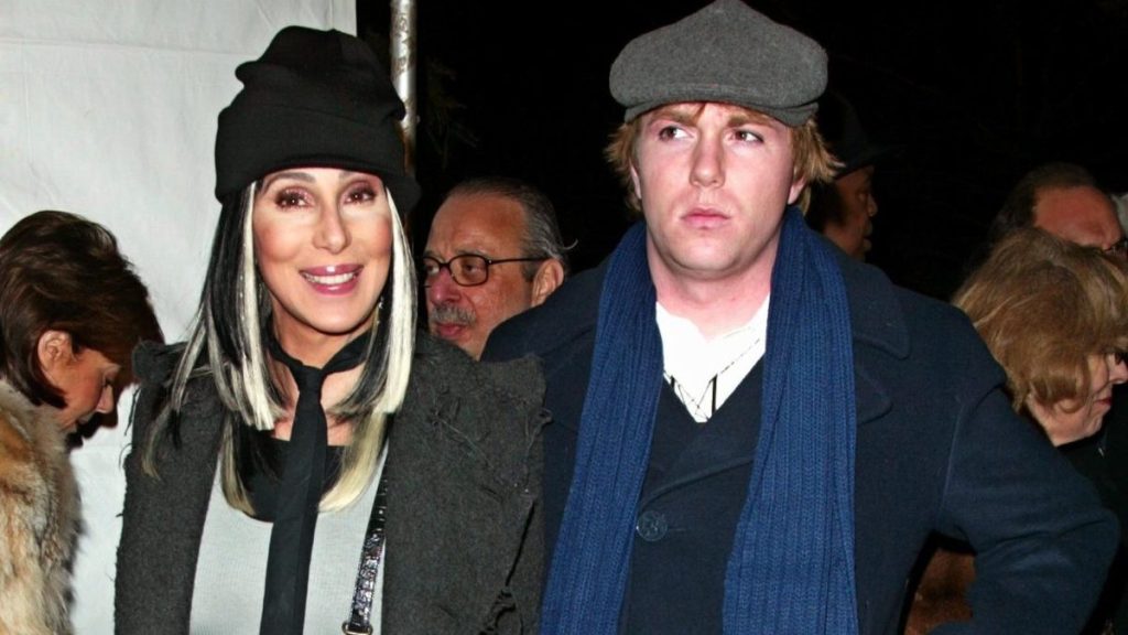 Cher and her son Elijah Blue Allman