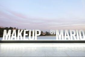 Signage on display during Makeup by Mario SurrealSkin Foundation at Private Residence on January 18, 2023 in Beverly Hills, California.
