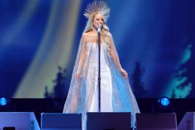 Mariah Carey performs during her "Merry Christmas One And All!" at Madison Square Garden on December 09, 2023 in New York City.