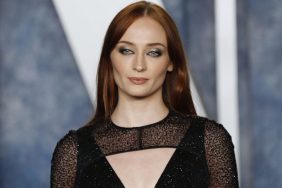 Sophie Turner attends 2023 Vanity Fair Oscar After Party Arrivals at Wallis Annenberg Center for the Performing Arts on March 12, 2023 in Beverly Hills, California.