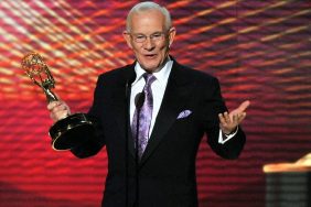 Writer/Actor Tommy Smothers accepts a commemorative Emmy writing achievement for "The Smothers Brothers Comedy Hour" onstage during the 60th Primetime Emmy Awards held at Nokia Theatre on September 21, 2008 in Los Angeles, California.
