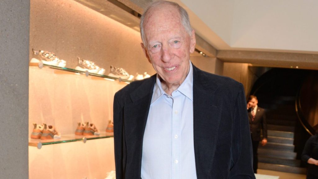 Lord Jacob Rothschild attends the launch of the Stella McCartney Global flagship store on Old Bond Street on June 12, 2018 in London, England. (Photo by David M. Benett/Dave Benett/Getty Images for Stella McCartney)