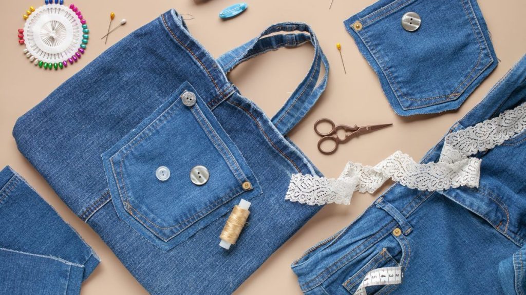 reuse old jeans