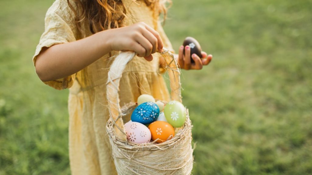 Easter Egg basket