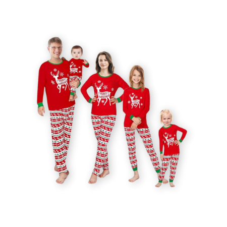 Family Feeling Matching Family Pajamas Christmas Sleepwear