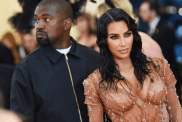 Kim Kardashian Kanye West reunite North West