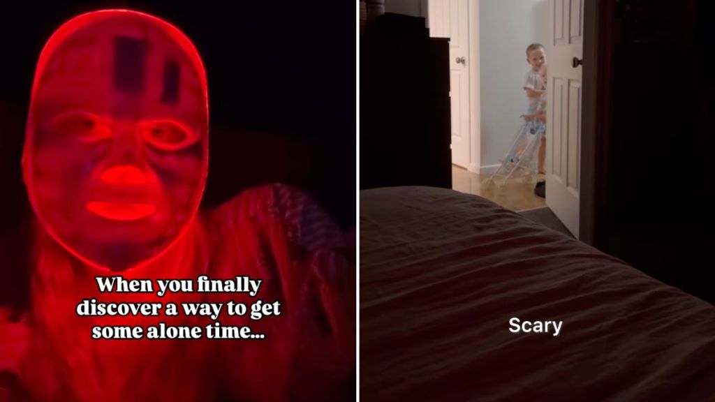 mom alone time kids video