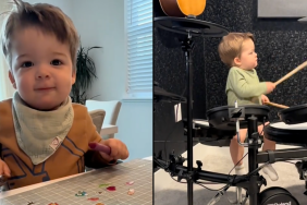baby drumming video