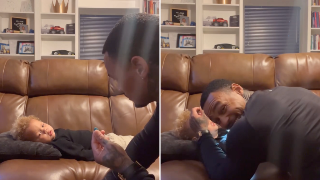 dad toddler fatherhood video