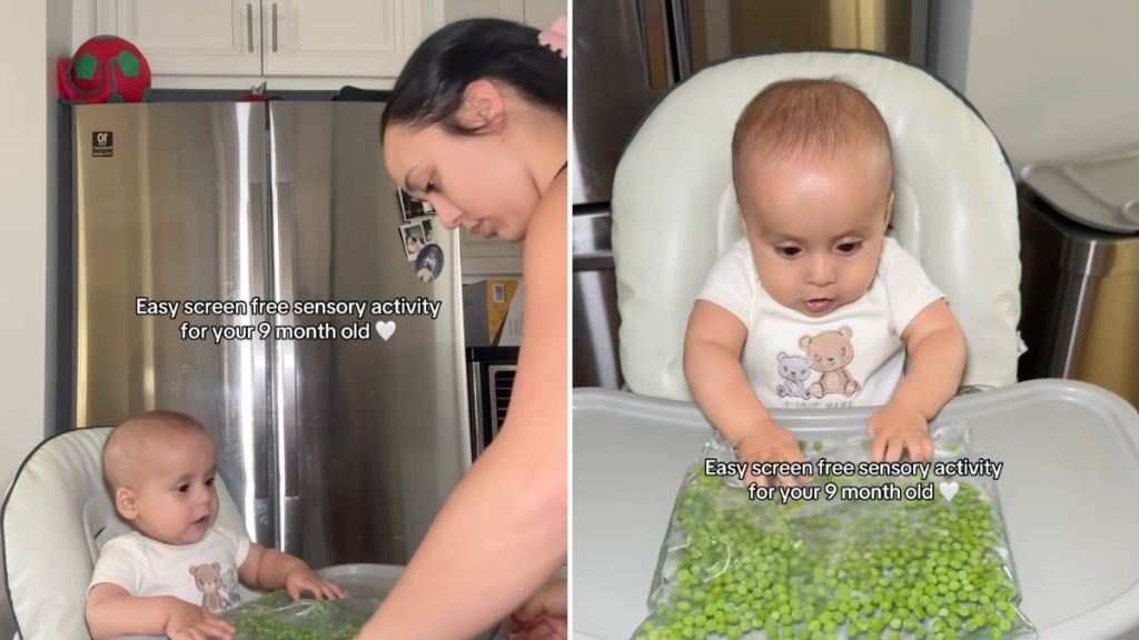 sensory activities for babies video